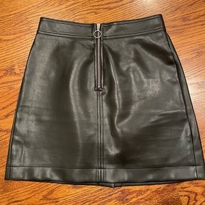 Wilfred Free Leather Skirt